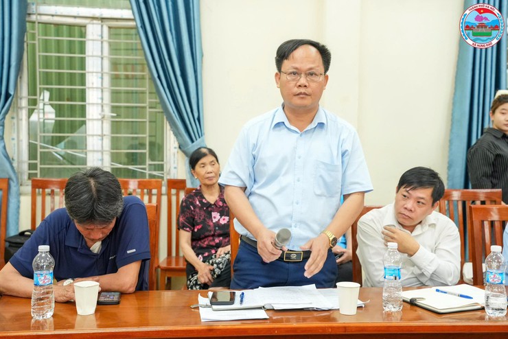 THƯỜNG TRỰC ĐẢNG ỦY XÃ HƯNG ĐẠO LÀM VIỆC VỚI THÔN YÊN NỘI- Ảnh 9.