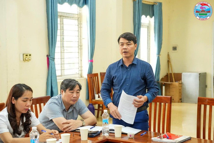 THƯỜNG TRỰC ĐẢNG ỦY XÃ HƯNG ĐẠO LÀM VIỆC VỚI THÔN YÊN NỘI- Ảnh 10.