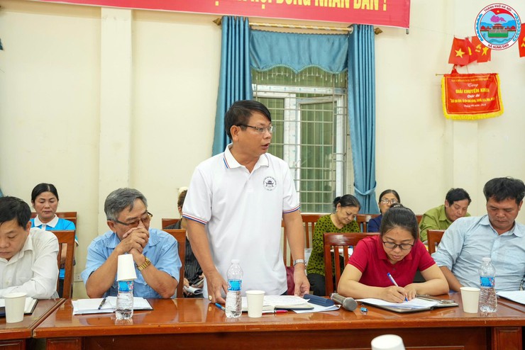 THƯỜNG TRỰC ĐẢNG ỦY XÃ HƯNG ĐẠO LÀM VIỆC VỚI THÔN YÊN NỘI- Ảnh 13.