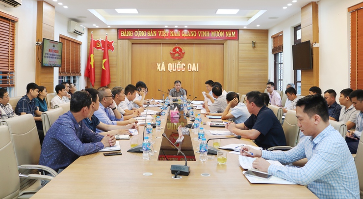 Quốc Oai quyết liệt đẩy nhanh tiến độ các công trình đầu tư công, phấn đấu giải ngân đúng kế hoạch năm 2026- Ảnh 2.