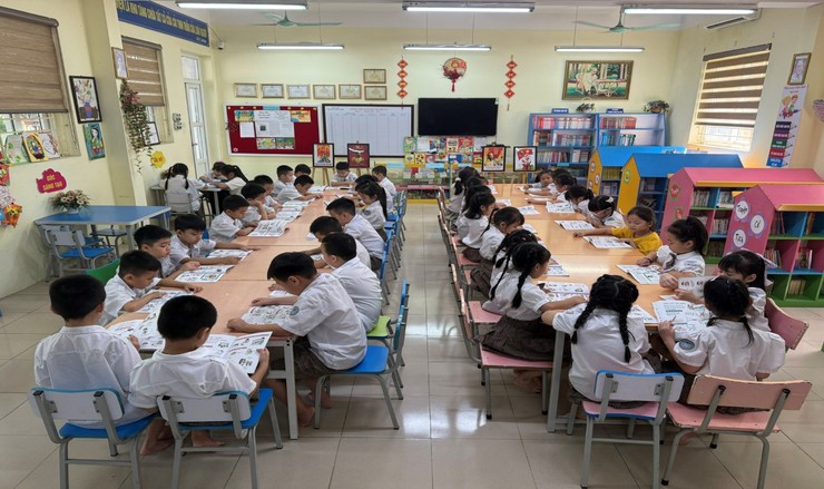 Trường tiểu học Cự Khối gieo mầm văn hóa đọc - Nuôi dưỡng tâm hồn học sinh tiểu học
- Ảnh 2.