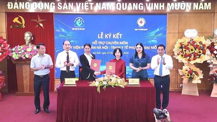 Hợp tác chuyên môn toàn diện các bệnh viện của ngành y tế Hà Nội với trạm y tế phường Đại Mỗ- Ảnh 3.