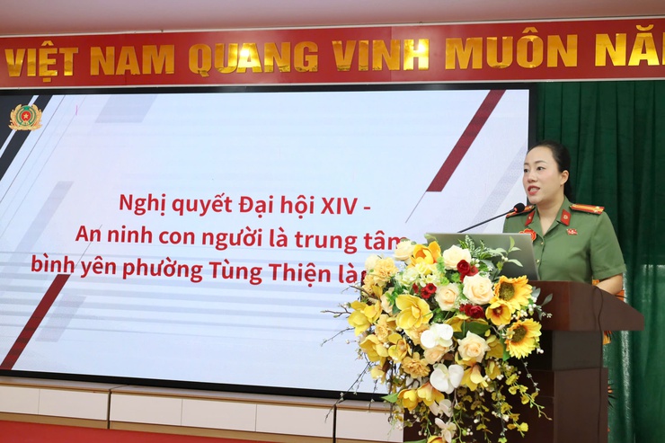 Sôi nổi Hội thi Báo cáo viên, tuyên truyền viên giỏi phường Tùng Thiện năm 2026- Ảnh 9.