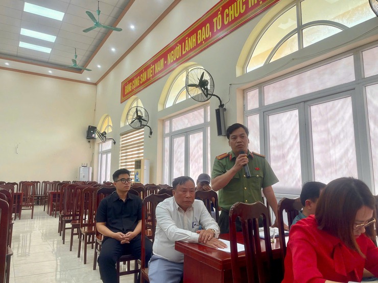 UBND xã Ứng Thiên tổ chức hội nghị hướng dẫn hoạt động giết mổ động vật bảo đảm vệ sinh thú y, an toàn thực phẩm- Ảnh 6.
