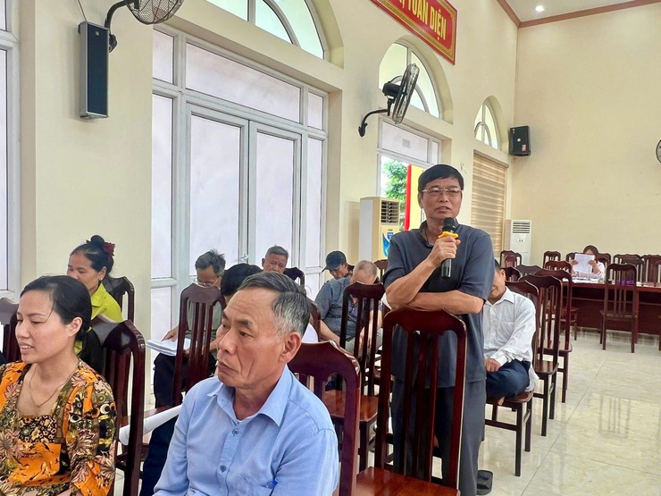 UBND xã Ứng Thiên tổ chức hội nghị hướng dẫn hoạt động giết mổ động vật bảo đảm vệ sinh thú y, an toàn thực phẩm- Ảnh 4.