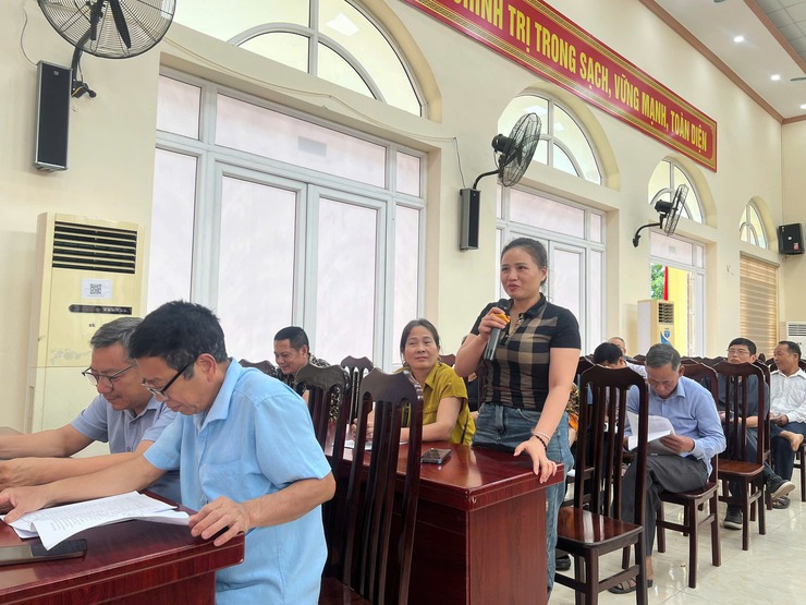 UBND xã Ứng Thiên tổ chức hội nghị hướng dẫn hoạt động giết mổ động vật bảo đảm vệ sinh thú y, an toàn thực phẩm- Ảnh 5.