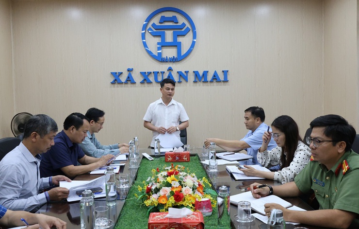 Xuân Mai: tổ chức hội nghị Ban chỉ đạo thi trên địa bàn xã- Ảnh 7.