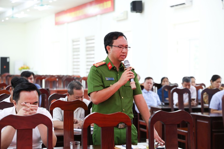 Xã Chương Dương giao ban dư luận xã hội, định hướng công tác tuyên truyền, giải phóng mặt bằng- Ảnh 2.