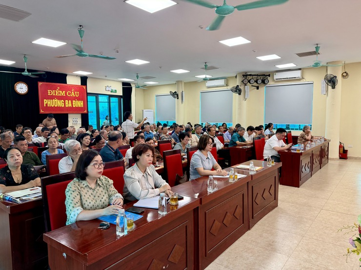 Phường Ba Đình tổ chức Hội nghị tuyên truyền, phổ biến Luật Thủ đô và Luật Tiếp cận thông tin sửa đổi năm 2026- Ảnh 2.