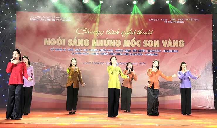 Chương trình nghệ thuật “Ngời sáng những mốc son vàng”- Ảnh 8.