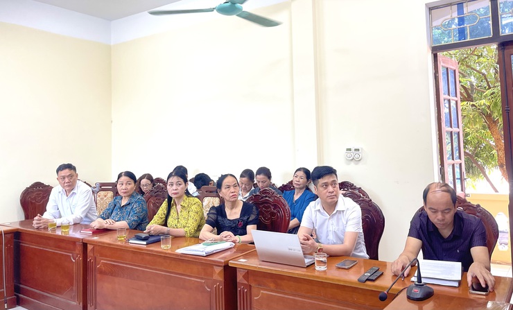 Đoàn đại biểu Quốc hội thành phố Hà Nội đơn vị bầu cử số 6 tiếp xúc cử tri- Ảnh 3.