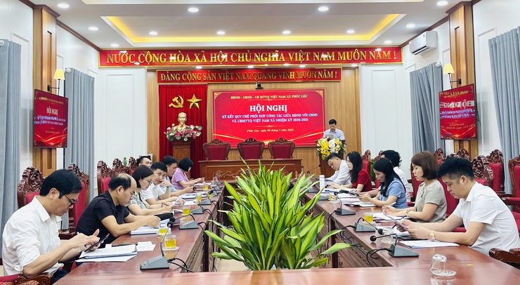 Hội nghị ký kết quy chế phối hợp công tác giữa HĐND với UBND và UBMTTQ Việt Nam xã nhiệm kỳ 2026-2031- Ảnh 6.