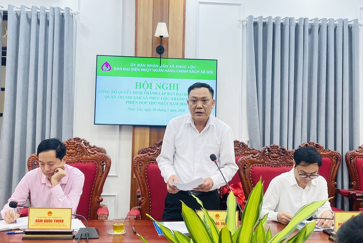UBND xã Phúc Lộc tổ chức Hội nghị công bố Quyết định thành lập Ban đại diện HĐQT NHCSXH xã Phúc Lộc; phiên họp thứ nhất năm 2026- Ảnh 6.