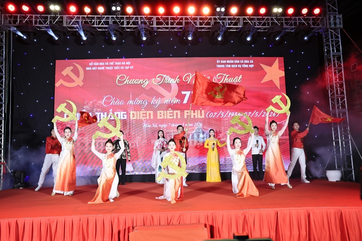 HOÀ XÁ PHỐI HỢP TỔ CHỨC CHƯƠNG TRÌNH NGHỆ THUẬT “HÀO KHÍ VIỆT NAM VANG MÃI” NHÂN DỊP KỶ NIỆM 72 NĂM CHIẾN THẮNG ĐIỆN BIÊN PHỦ (07/05/1954 - 07/05/2026)- Ảnh 3.
