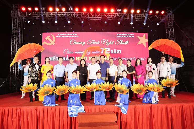 HOÀ XÁ PHỐI HỢP TỔ CHỨC CHƯƠNG TRÌNH NGHỆ THUẬT “HÀO KHÍ VIỆT NAM VANG MÃI” NHÂN DỊP KỶ NIỆM 72 NĂM CHIẾN THẮNG ĐIỆN BIÊN PHỦ (07/05/1954 - 07/05/2026)- Ảnh 1.
