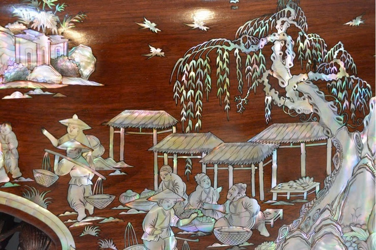 Làng nghề khảm trai sơn mài Chuyên Mỹ gia nhập mạng lưới Thành phố thủ công sáng tạo thế giới- Ảnh 2.