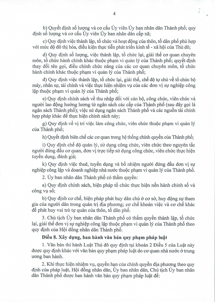 Luật Thủ đô số 02/2026/QH16- Ảnh 4.