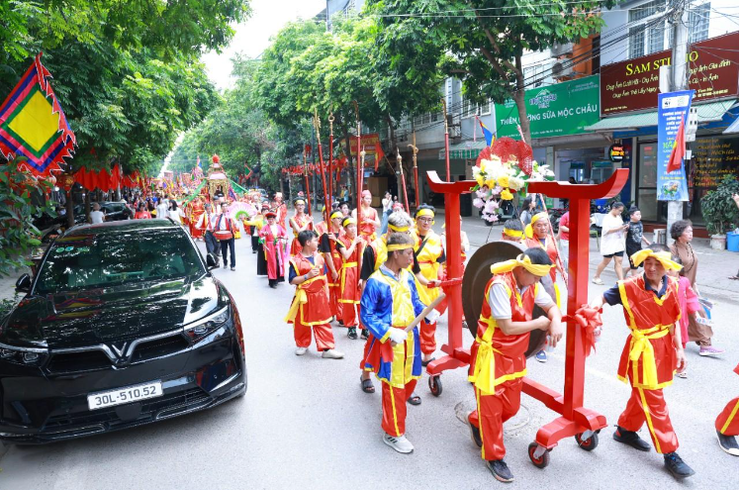 Rộn ràng Lễ hội truyền thống Đình Tứ Liên năm 2026 – Lan tỏa giá trị văn hóa và khát vọng phát triển- Ảnh 4.
