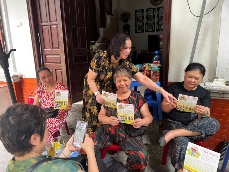 PHƯỜNG BA ĐÌNH TĂNG CƯỜNG CÁC HOẠT ĐỒNG TRUYỀN THÔNG LƯU ĐỘNG HƯỞNG ỨNG NGÀY THALASSEMIA THẾ GIỚI 8/5- Ảnh 5.
