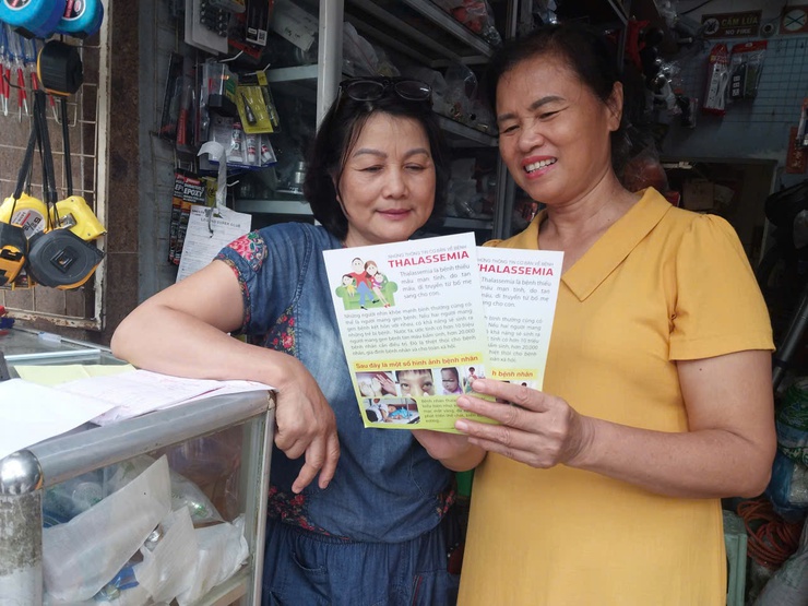 PHƯỜNG BA ĐÌNH TĂNG CƯỜNG CÁC HOẠT ĐỒNG TRUYỀN THÔNG LƯU ĐỘNG HƯỞNG ỨNG NGÀY THALASSEMIA THẾ GIỚI 8/5- Ảnh 6.