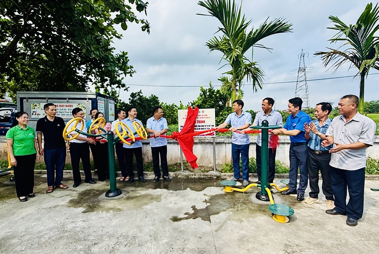 Hòa Xá hoàn thành nhiều công trình ý nghĩa chào mừng Đại hội đại biểu toàn quốc MTTQ Việt Nam lần thứ XI và Đại hội các tổ chức chính trị - xã hội nhiệm kỳ 2026 - 2031- Ảnh 3.