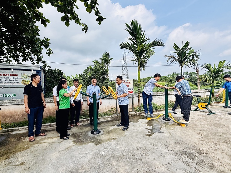 Hòa Xá hoàn thành nhiều công trình ý nghĩa chào mừng Đại hội đại biểu toàn quốc MTTQ Việt Nam lần thứ XI và Đại hội các tổ chức chính trị - xã hội nhiệm kỳ 2026 - 2031- Ảnh 5.