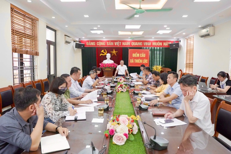Hội nghị triển khai phương án cưỡng chế thu hồi đất đối với các hộ gia đình, cá nhân tại thôn Thọ Đa- Ảnh 8.