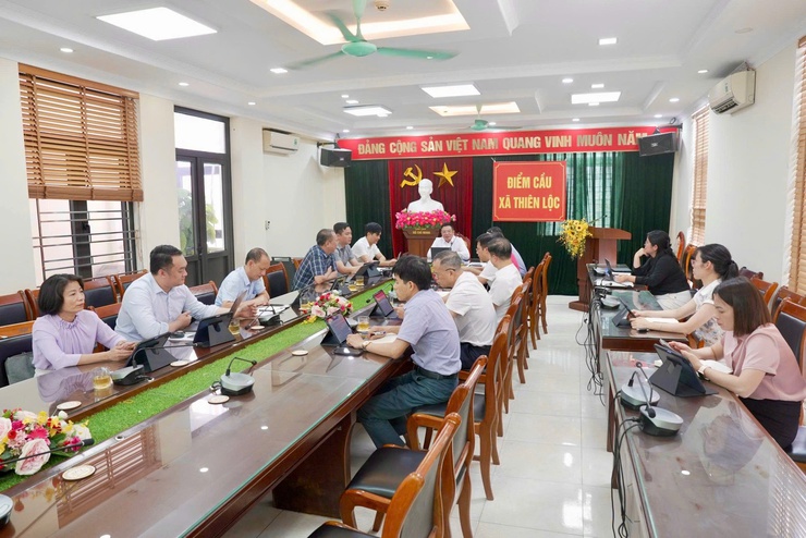 Hội nghị ba cơ quan HĐND – UBND – UB MTTQ Việt Nam xã Thiên Lộc để thống nhất nội dung, chương trình, thời gian tổ chức kỳ họp thứ Hai HĐND xã khóa II, nhiệm kỳ 2026 – 2031- Ảnh 6.
