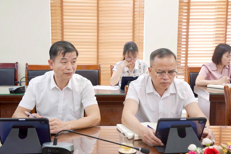 Hội nghị ba cơ quan HĐND – UBND – UB MTTQ Việt Nam xã Thiên Lộc để thống nhất nội dung, chương trình, thời gian tổ chức kỳ họp thứ Hai HĐND xã khóa II, nhiệm kỳ 2026 – 2031- Ảnh 4.
