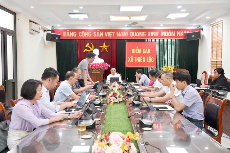 Hội nghị ba cơ quan HĐND – UBND – UB MTTQ Việt Nam xã Thiên Lộc để thống nhất nội dung, chương trình, thời gian tổ chức kỳ họp thứ Hai HĐND xã khóa II, nhiệm kỳ 2026 – 2031- Ảnh 1.