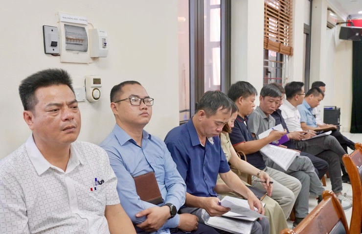 Hội nghị giao ban công tác đầu tư công và tiến độ thực hiện các dự án trọng điểm trên địa bàn xã- Ảnh 3.