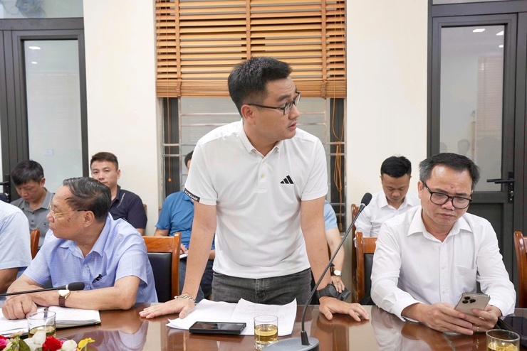 Hội nghị giao ban công tác đầu tư công và tiến độ thực hiện các dự án trọng điểm trên địa bàn xã- Ảnh 10.