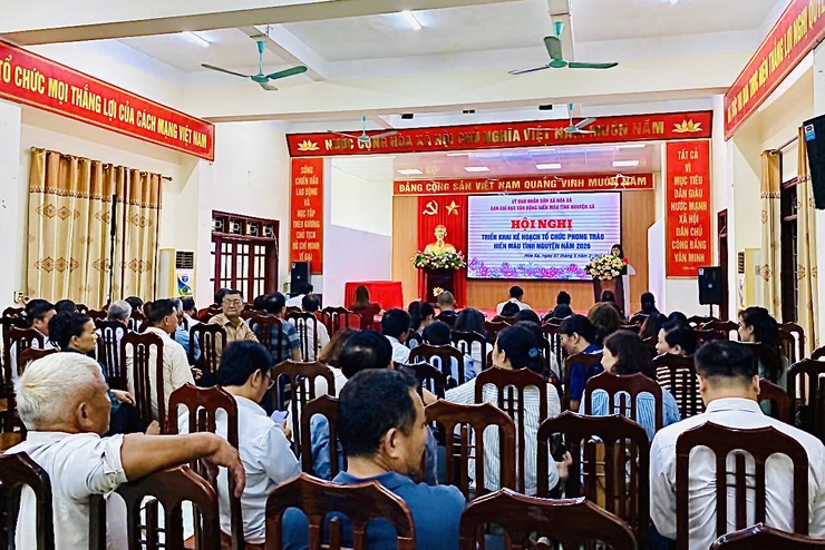 HÒA XÁ TRIỂN KHAI KẾ HOẠCH VẬN ĐỘNG HIẾN MÁU TÌNH NGUYỆN NĂM 2026

- Ảnh 2.