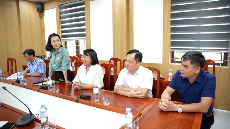 Hội Nông dân xã Dương Hoà đón đoàn công tác tỉnh Nghệ An đến học tập, trao đổi kinh nghiệm- Ảnh 2.