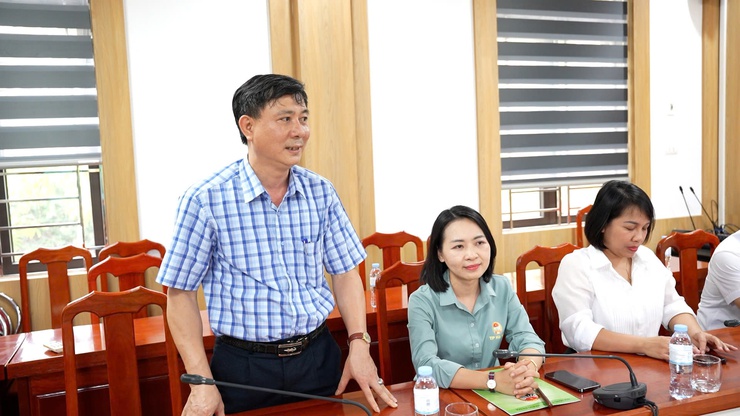 Hội Nông dân xã Dương Hoà đón đoàn công tác tỉnh Nghệ An đến học tập, trao đổi kinh nghiệm- Ảnh 4.