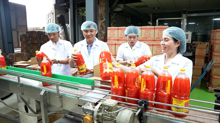 Hội Nông dân xã Dương Hoà đón đoàn công tác tỉnh Nghệ An đến học tập, trao đổi kinh nghiệm- Ảnh 8.