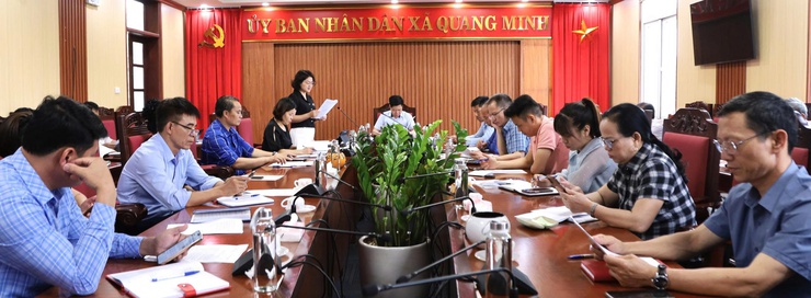 Xã Quang Minh họp thống nhất phương án tổ chức Phiên giao dịch việc làm lưu động năm 2026- Ảnh 2.