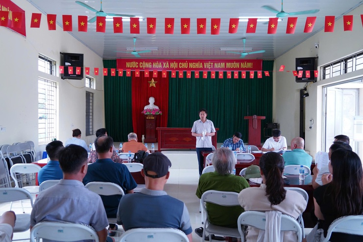 Chương Mỹ tổ chức hội nghị tiếp thu ý kiến về phương án bồi thường, hỗ trợ tái định cư Dự án Quốc lộ 6 đoạn Ba La – Xuân Mai- Ảnh 1.