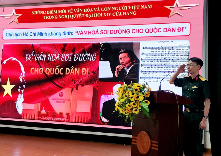 07 gương mặt vào Chung khảo Hội thi Báo cáo viên, tuyên truyền viên giỏi phường Giảng Võ năm 2026- Ảnh 9.