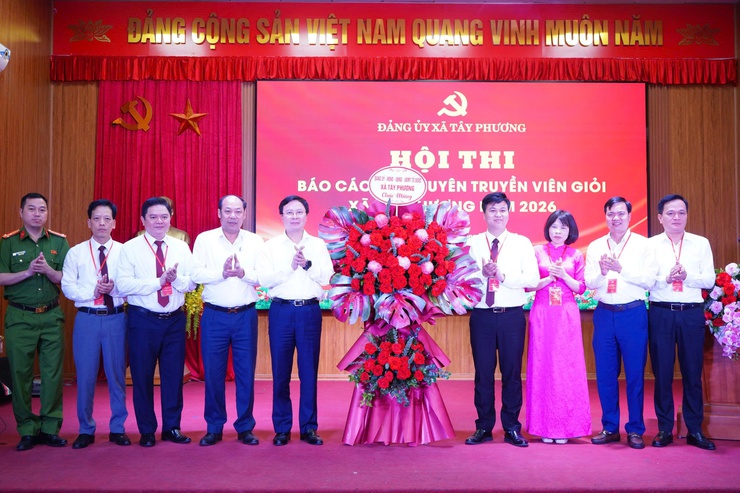 Xã Tây Phương tổ chức Hội thi Báo cáo viên, Tuyên truyền viên giỏi năm 2026- Ảnh 1.