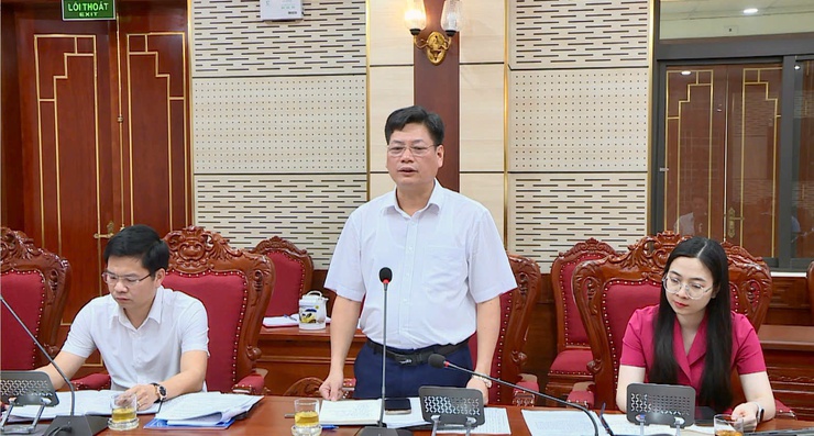 THƯỜNG TRỰC ĐẢNG UỶ NGHE BÁO CÁO KẾT QUẢ TRIỂN KHAI KHẮC PHỤC 5 ĐIỂM NGHẼN TRÊN ĐỊA BÀN XÃ PHÚC THỌ- Ảnh 5.