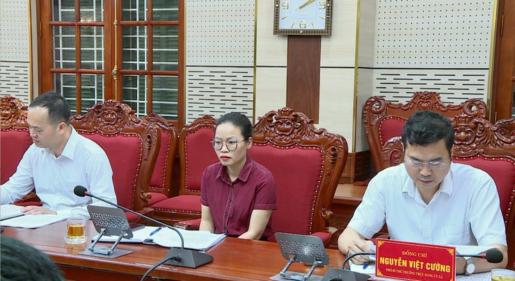 THƯỜNG TRỰC ĐẢNG UỶ NGHE BÁO CÁO KẾT QUẢ TRIỂN KHAI KHẮC PHỤC 5 ĐIỂM NGHẼN TRÊN ĐỊA BÀN XÃ PHÚC THỌ- Ảnh 8.