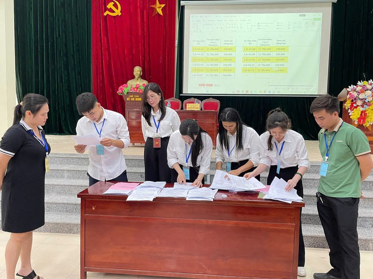 HÒA XÁ ĐẤU GIÁ THÀNH CÔNG 11 THỬA ĐẤT Ở KHU SÔNG MỚI- Ảnh 4.