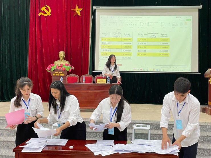 HÒA XÁ ĐẤU GIÁ THÀNH CÔNG 11 THỬA ĐẤT Ở KHU SÔNG MỚI- Ảnh 5.