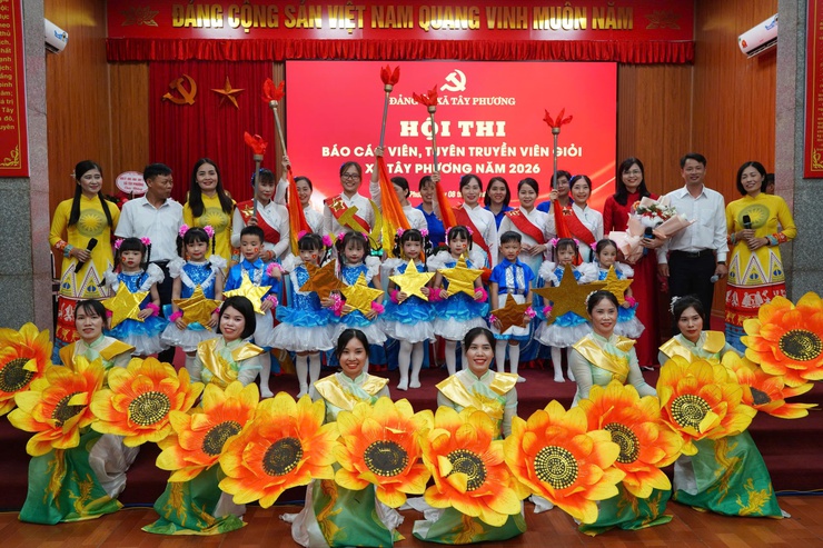 Xã Tây Phương tổ chức Hội thi Báo cáo viên, Tuyên truyền viên giỏi năm 2026- Ảnh 15.