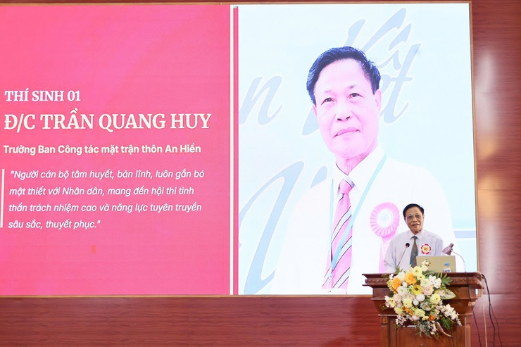Sôi nổi Hội thi Báo cáo viên, Tuyên truyền viên giỏi xã Quảng Bị năm 2026- Ảnh 6.