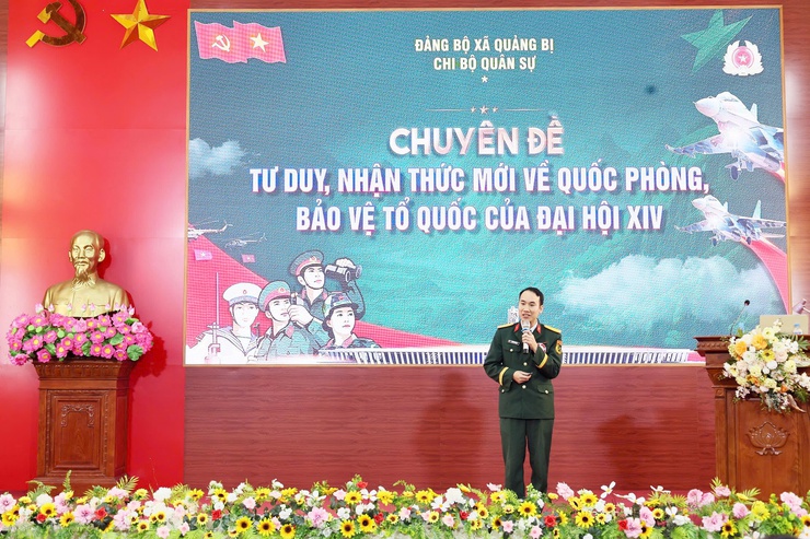 Sôi nổi Hội thi Báo cáo viên, Tuyên truyền viên giỏi xã Quảng Bị năm 2026- Ảnh 8.