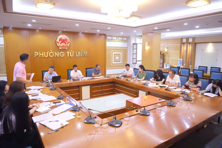 Họp Ban đại diện Hội đồng quản trị Ngân hàng chính sách xã hội phường Từ Liêm phiên thứ nhất năm 2026- Ảnh 1.