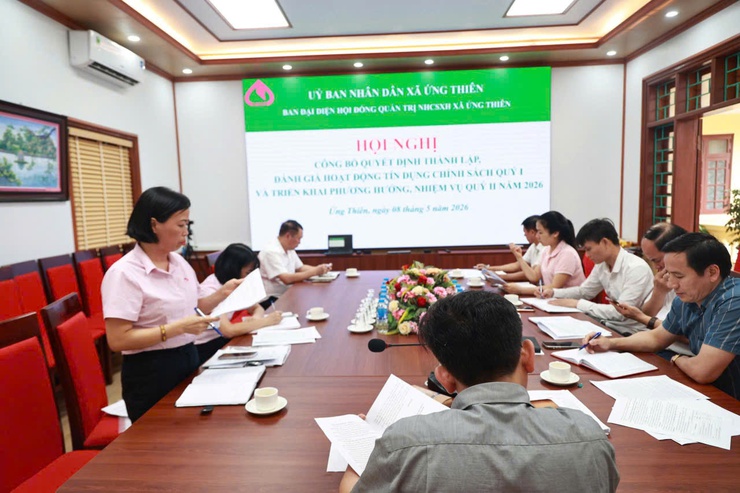 Ứng Thiên: Tổng dư nợ tín dụng chính sách xã hội đạt gần 178 tỷ đồng- Ảnh 3.