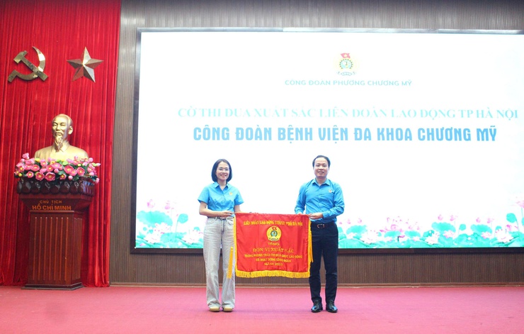 Công đoàn phường Chương Mỹ phát động Tháng Công nhân và hưởng ứng Tháng hành động về an toàn, vệ sinh lao động năm 2026- Ảnh 4.